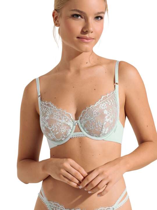 10364LI Soutien-gorge armaturé Daydream Lisca Vert face