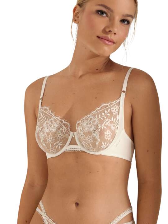 10364LI Soutien-gorge armaturé Daydream mariage Lisca Ivoire face