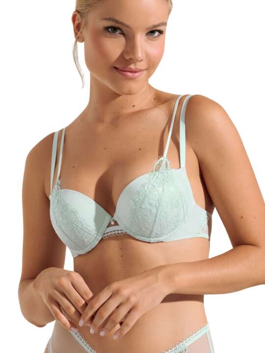 10366LI Soutien-gorge push-up Daydream Lisca Vert face