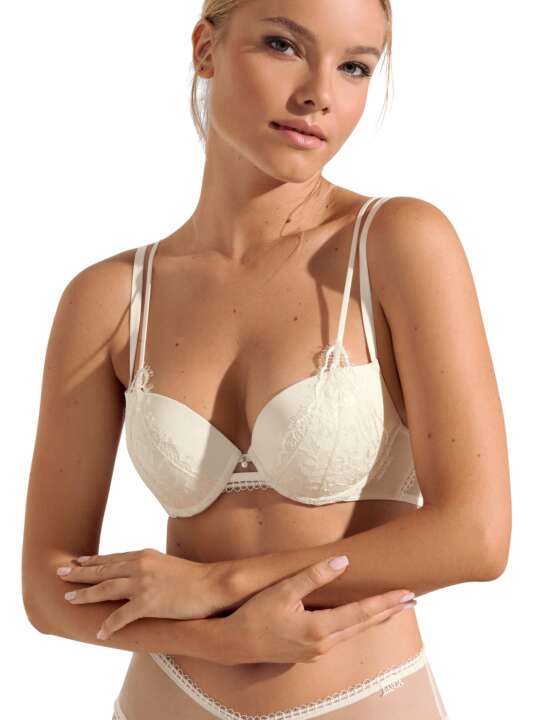 10366LI Soutien-gorge push-up Daydream mariage Lisca Ivoire face