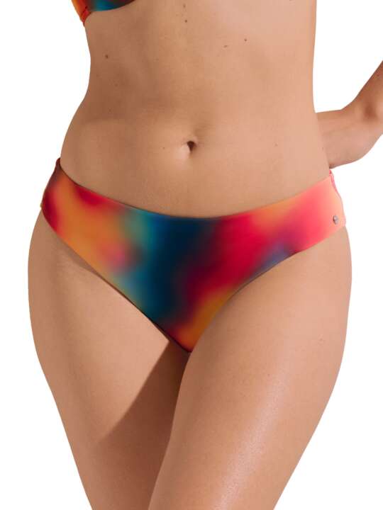 41668LI Bas maillot slip de bain Olympia Lisca Multicolore face