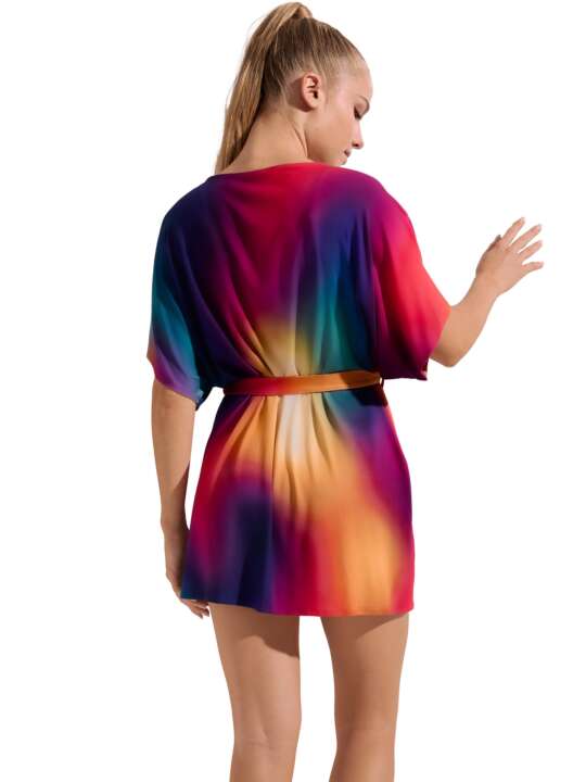 49553LI Caftan de plage Olympia Lisca Multicolore face