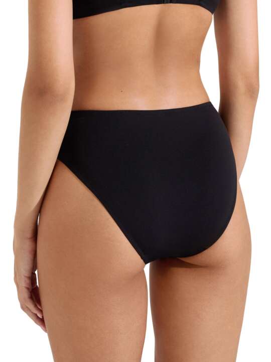 41665LI High waist swimming costume bottoms Quito Lisca Black face