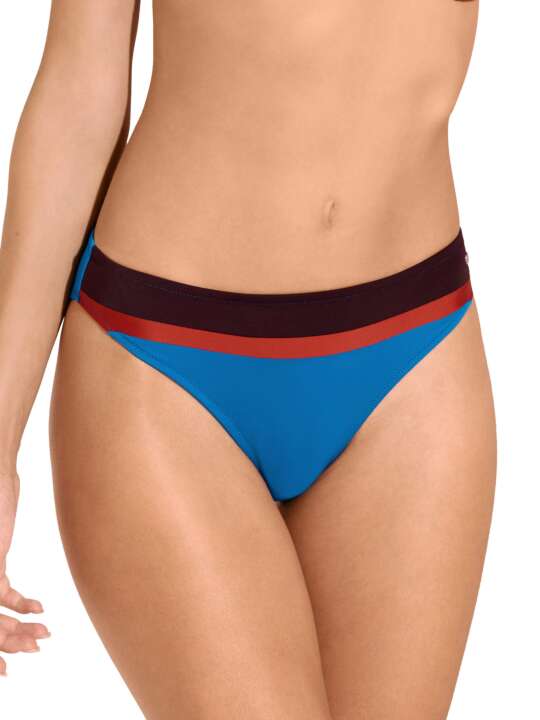 41676LI Swimming costume bottoms Viviero Lisca Turquoise face