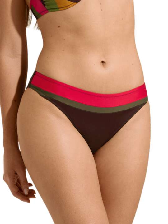41676LI Swimming costume bottoms Viviero Lisca Brown face