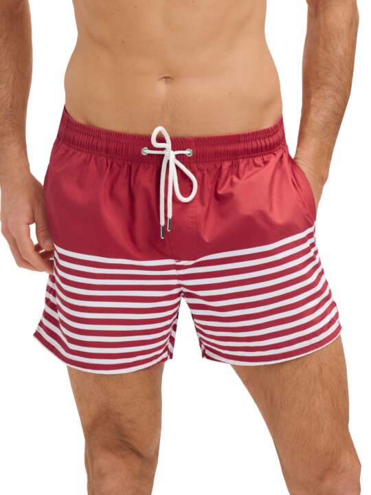 47267LI Short de bain Men Beachwear Lisca Rouge face