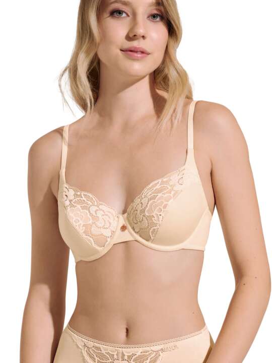 20361LI Soutien-gorge armaturé Nina Lisca Beige face