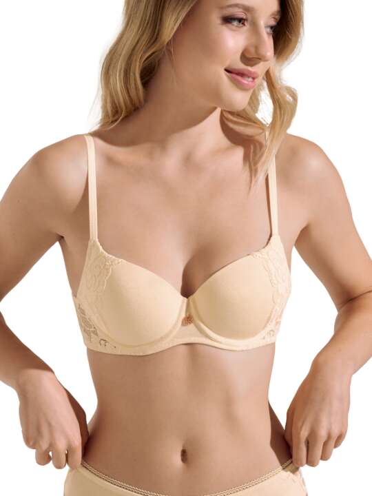 20362LI Soutien-gorge préformé Nina Lisca Beige face