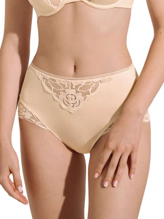 22318LI Slip taille haute Nina Lisca Beige face