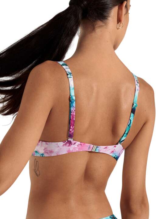 40732LI Underwired swimming costume top Japan Lisca Blue face