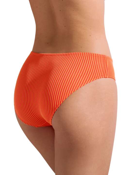 41673LI Bas maillot slip de bain taille haute Malawi Lisca Orange face