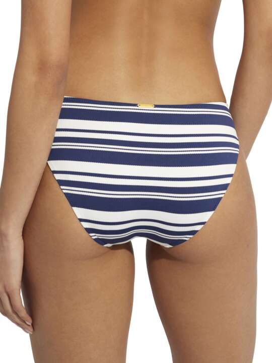 BJ802SE Bas maillot slip de bain Mykonos Selmark Mare Bleu Marine face