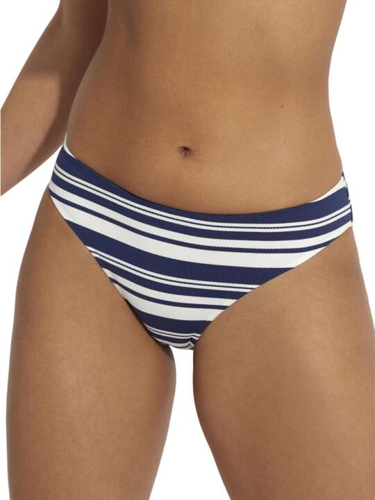 BJ802SE Bas maillot slip de bain Mykonos Selmark Mare Bleu Marine face