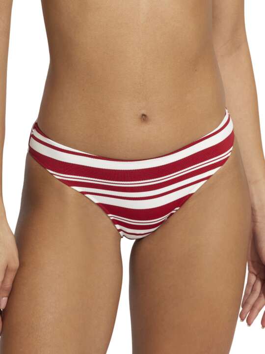 BJ802SE Bas maillot slip de bain Mykonos Selmark Mare Rouge face