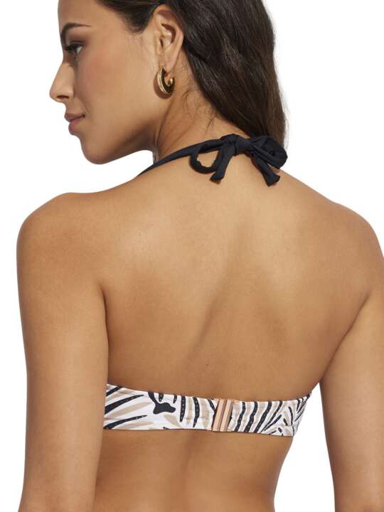 BK716SE Bandeau top Tanzania Selmark Mare Black face