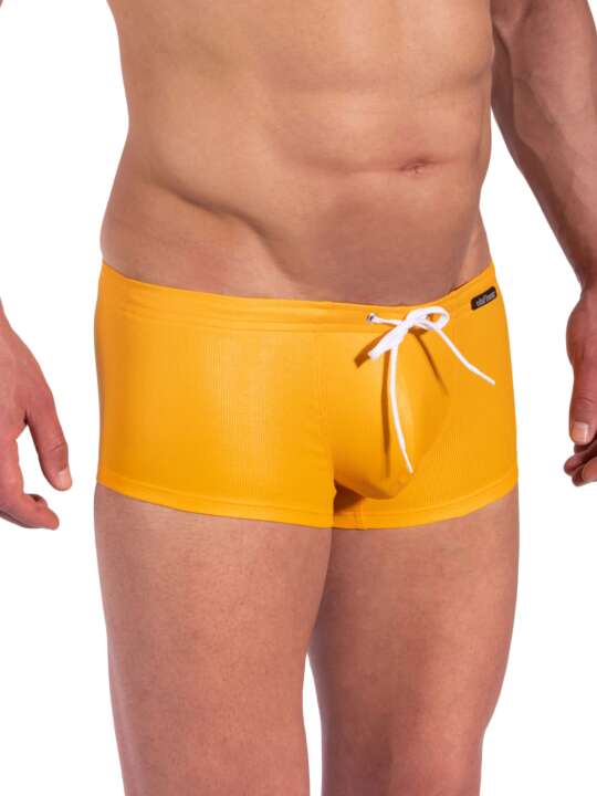 109381O Shorty de bain BLU2351 Olaf Benz Jaune face