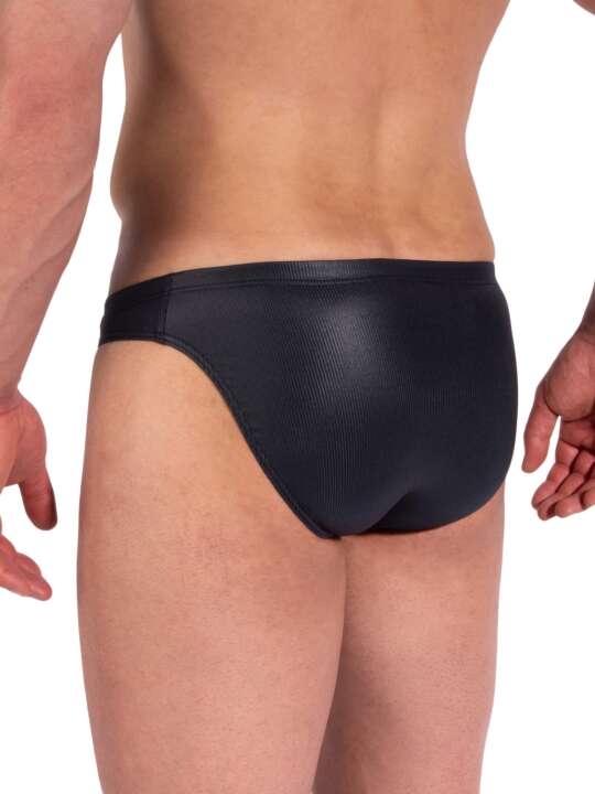 109382O BLU2351 Olaf Benz swimming briefs Black face