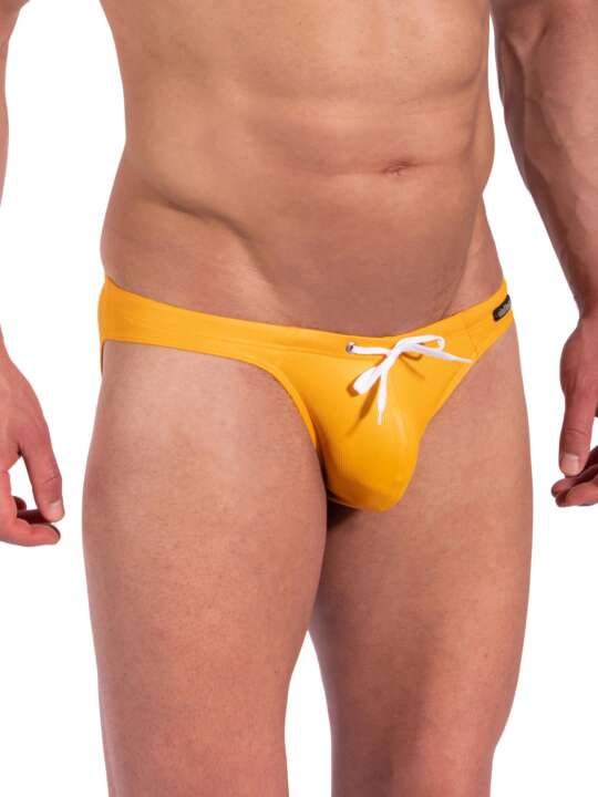 109382O BLU2351 Olaf Benz swimming briefs Yellow face