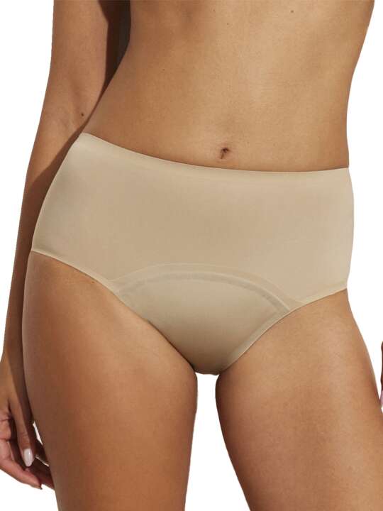00247SE High-waisted menstrual panties Basica Selmark Skin face
