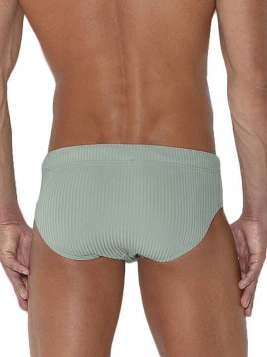 24011CO Slip de bain Heritage Code22 Vert face