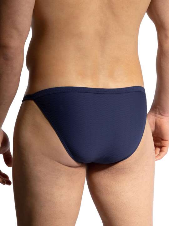 109482O Slip athlétique RED2401 Olaf Benz Bleu face