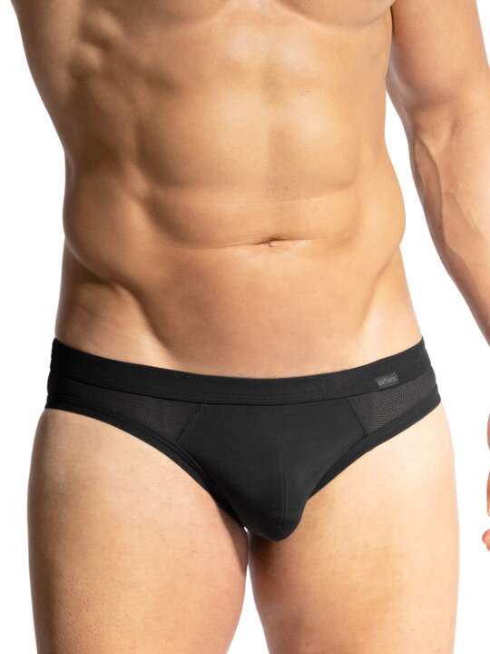 109526O Slip Retro RED2404 Olaf Benz Noir face
