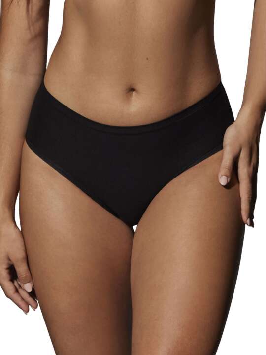 10802SE Shorty briefs Curves Selmark Black face