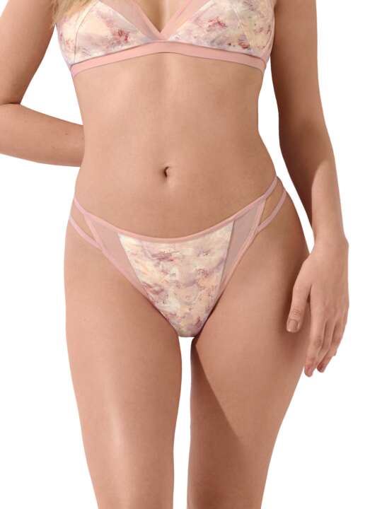 22332LI String échancré Olena Lisca Rose face