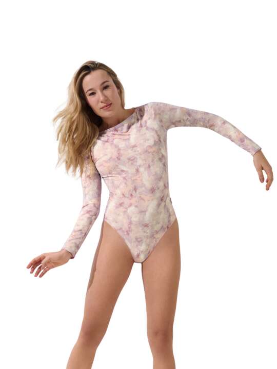 23427LI Body à manches longues Olena Lisca Rose face