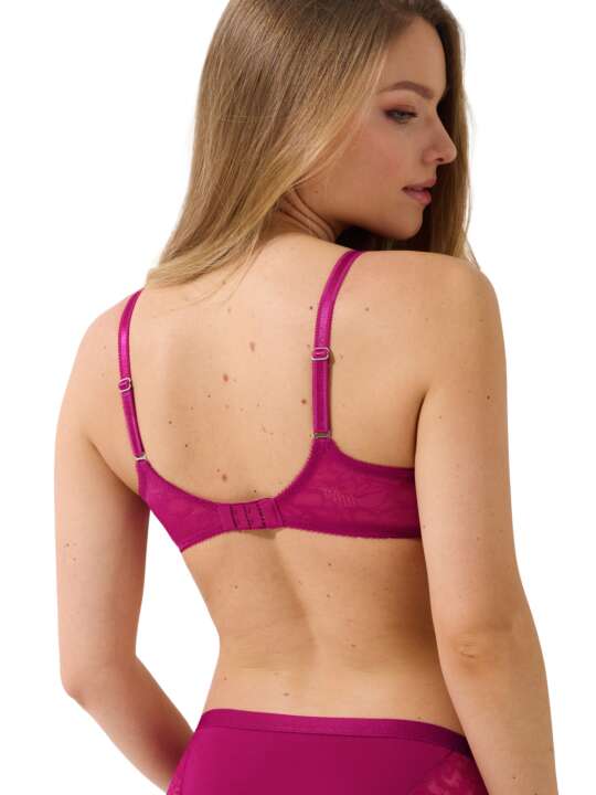 20228LI Soutien-gorge préformé Evelyn Lisca - bonnets B à E Magenta face