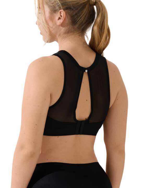 20367LI Soutien-gorge brassière préformé sans armatures Lifestyle Lisca Noir face