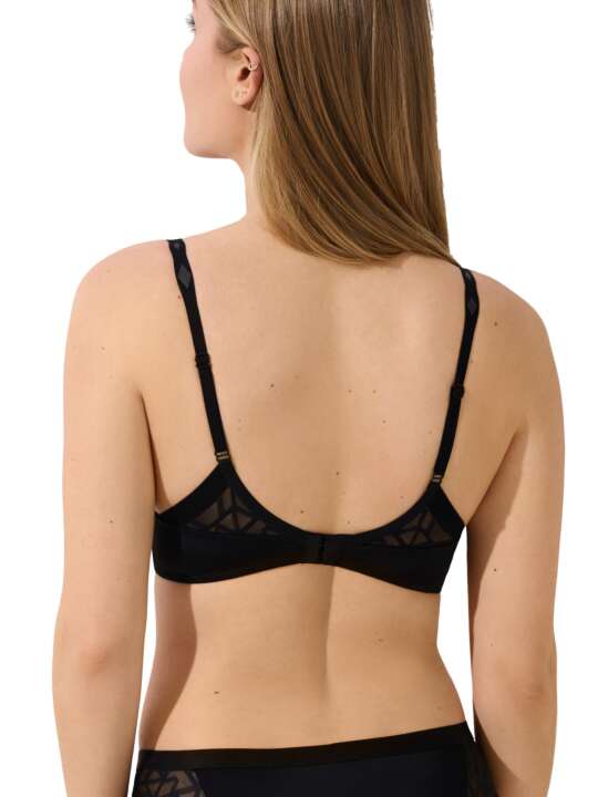 20375LI Soutien-gorge préformé Opal Lisca Noir face