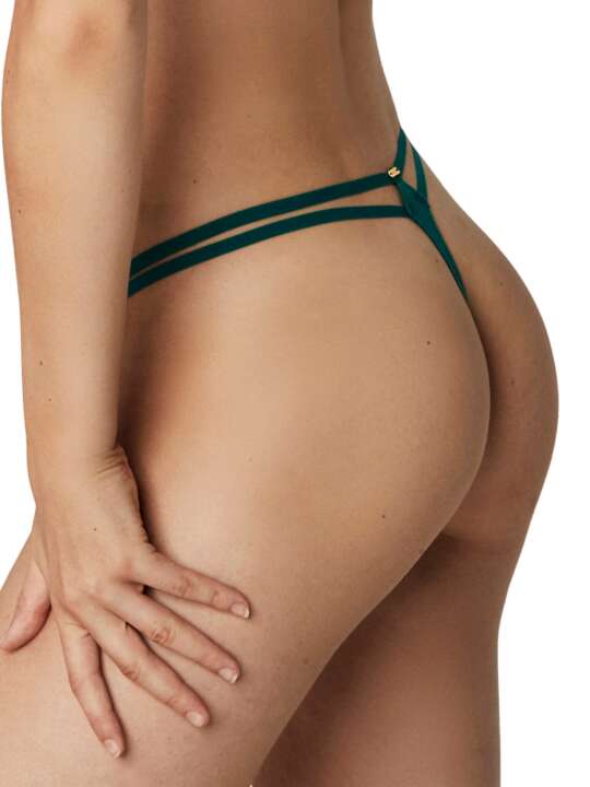 61100SE String ficelle FEDERICA Selmark Vert face