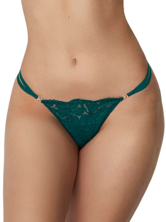 61100SE String ficelle FEDERICA Selmark Vert face