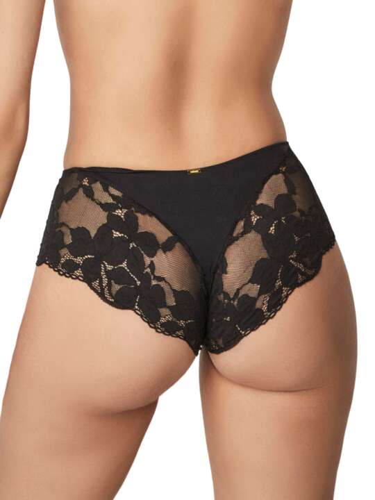 61105SE Shorty FEDERICA Selmark Noir face