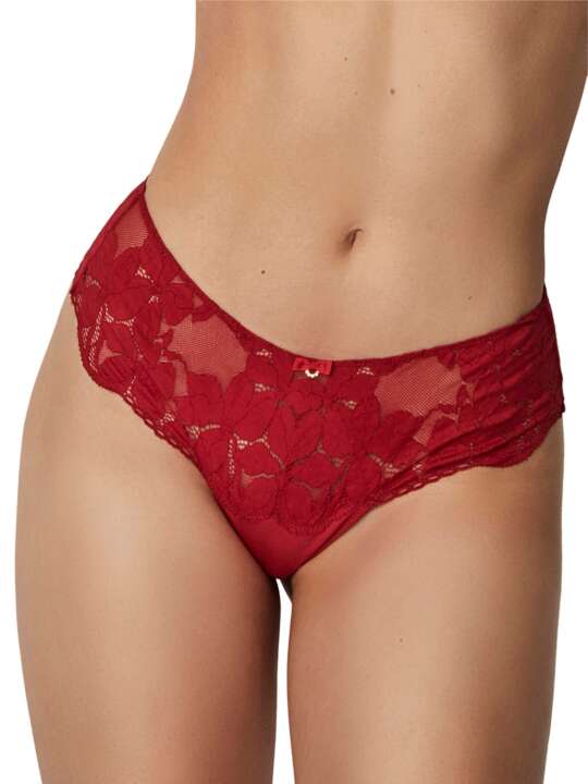 61106SE G-string shorties FEDERICA Selmark Red face