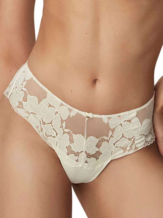 61106SE G-string shorts FEDERICA MARRIAGE Selmark Ivory face