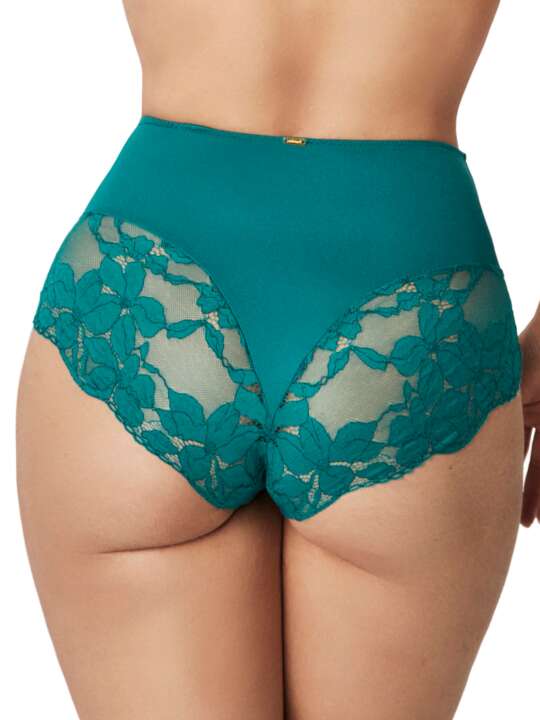 61190SE Slip gainant taille haute FEDERICA Selmark Vert face