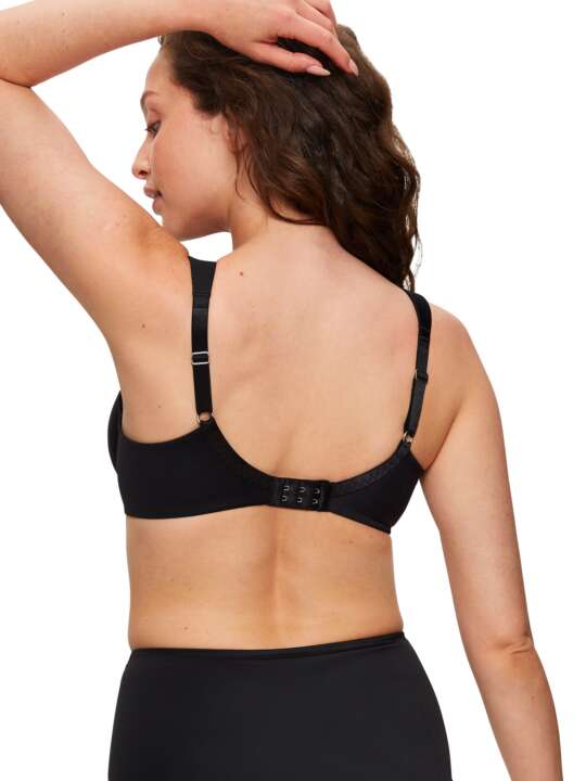 0186010 Soutien-gorge minimiseur TRUE SHAPE SENSATION Triumph Noir face