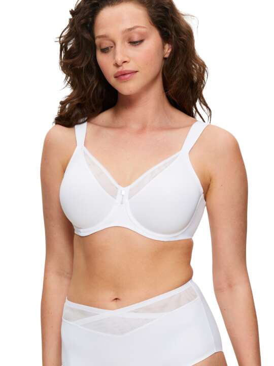 0186010 Soutien-gorge minimiseur TRUE SHAPE SENSATION Triumph Blanc face