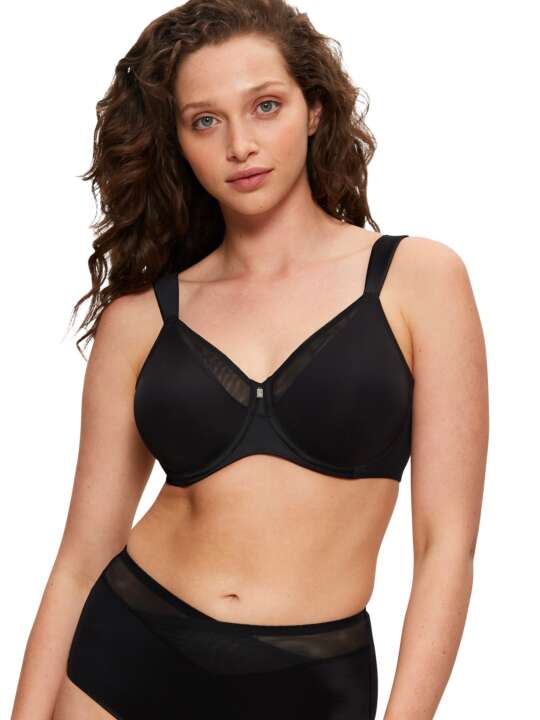 0186010 Soutien-gorge minimiseur TRUE SHAPE SENSATION Triumph Noir face