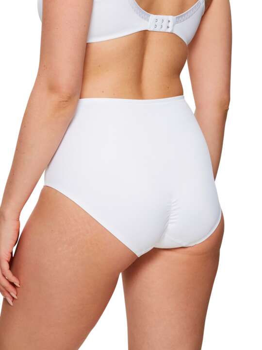 0162228 Culotte maxi sculptante TRUE SHAPE SENSATION Triumph Blanc face