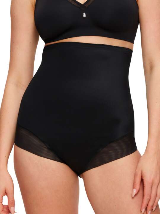 0162216 Culotte extra haute sculptante TRUE SHAPE SENSATION Triumph Noir face