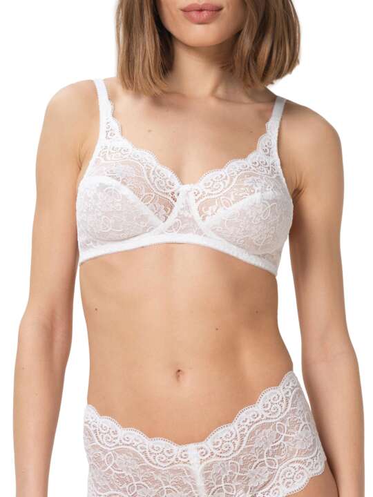 0166794 Soutien-gorge sans armatures AMOURETTE 300 NX Triumph Blanc face