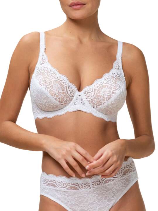 0166797 Soutien-gorge armaturé AMOURETTE 300 W X Triumph Blanc face