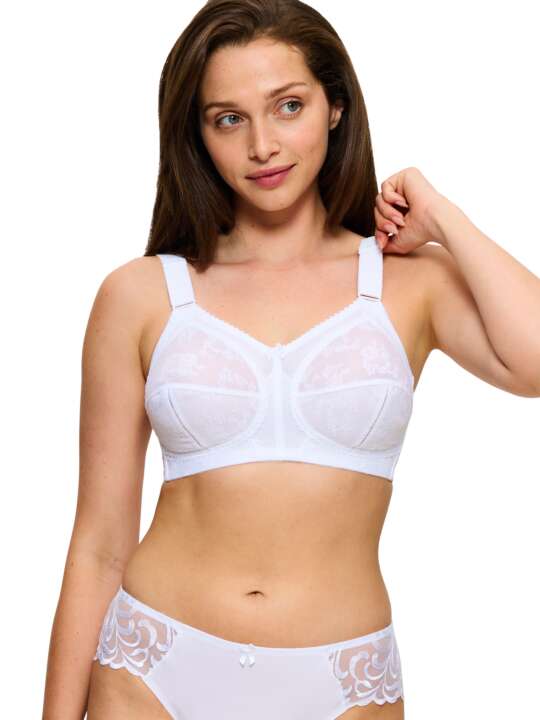 0166213 Soutien-gorge sans armatures DOREEN Triumph Blanc face