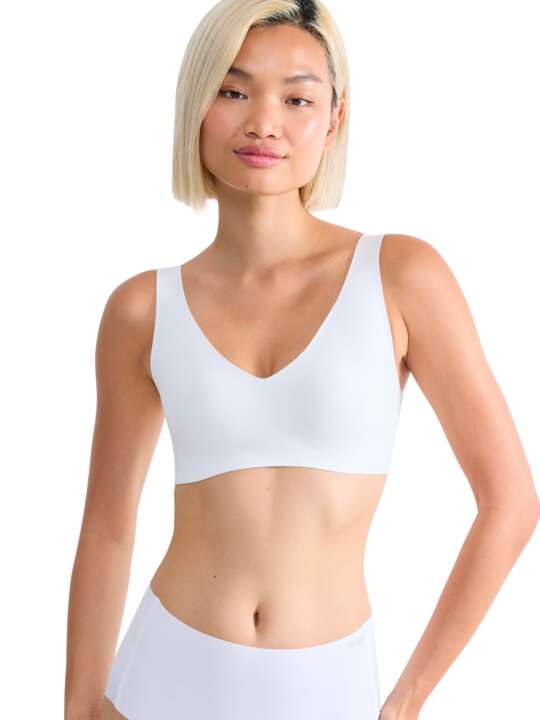 0217728 Bralette ZERO FEEL Sloggi White face