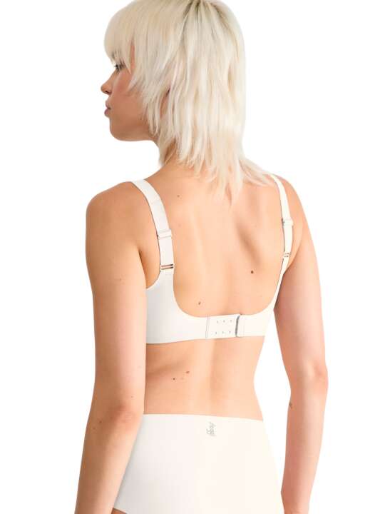 0217729 Soutien-gorge préformé sans armatures ZERO FEEL Sloggi Blanc face