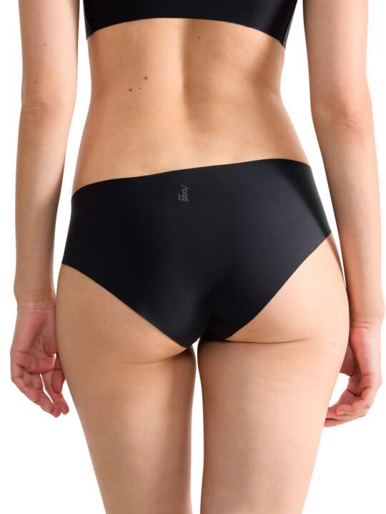 0217838 Slip échancré ZERO FEEL Sloggi Noir face