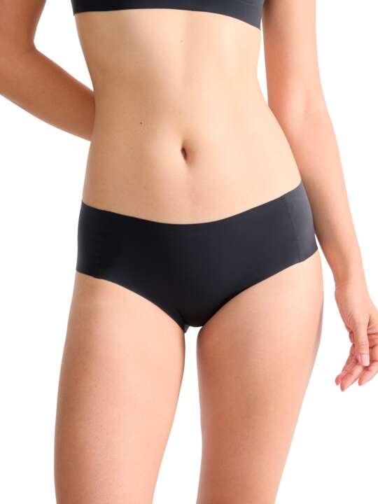 0217844 Shorty ZERO FEEL Sloggi Noir face